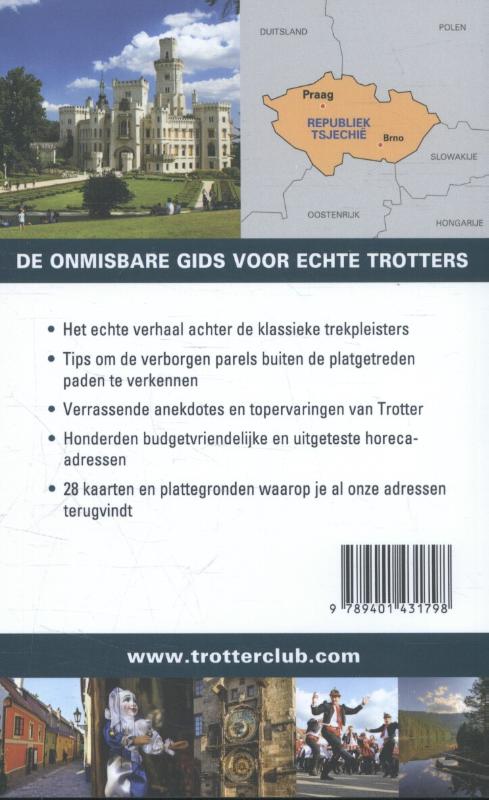 Achterkant van Trotter Tsjechië