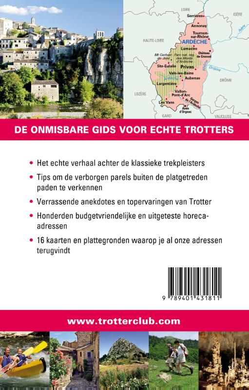 Achterkant van Ardèche