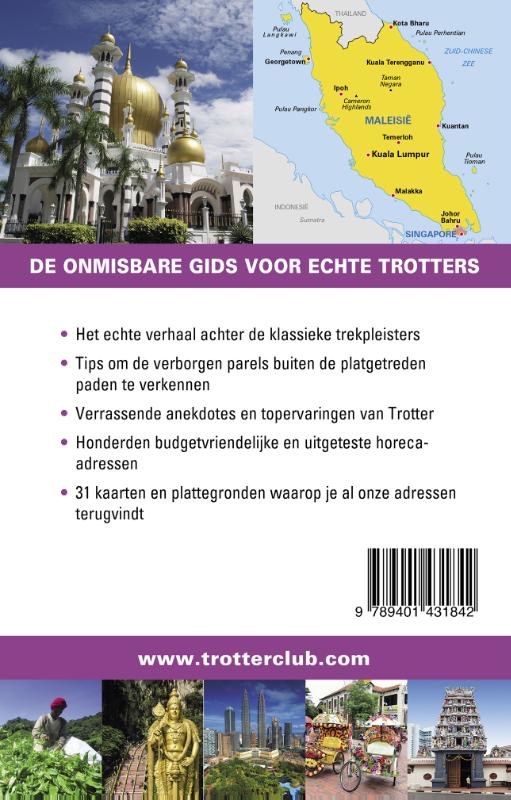 Achterkant van Maleisië/Singapore