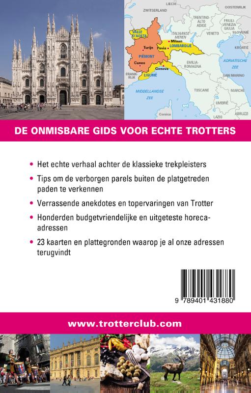 Achterkant van Noordwest-Italië