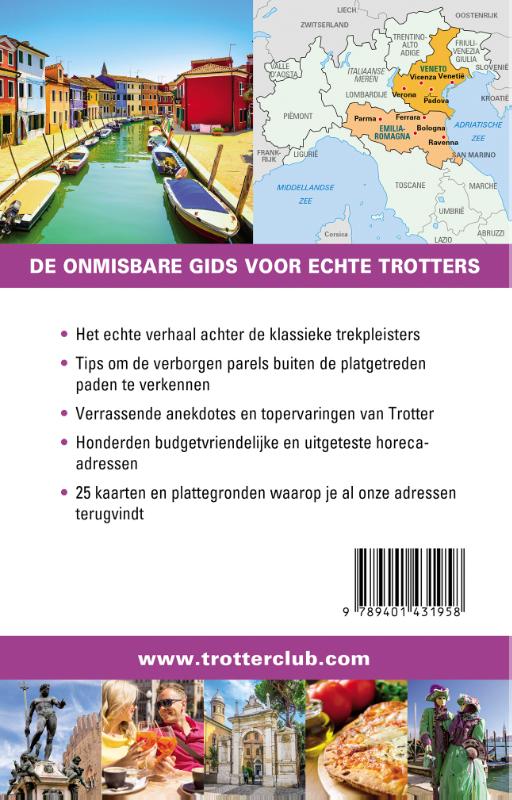 Achterkant van Noordoost-Italië