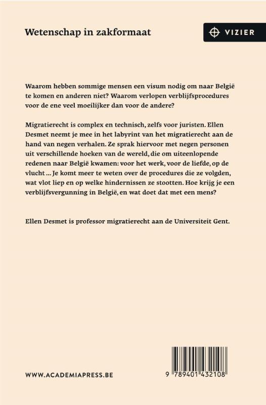 Achterkant van Migratierecht