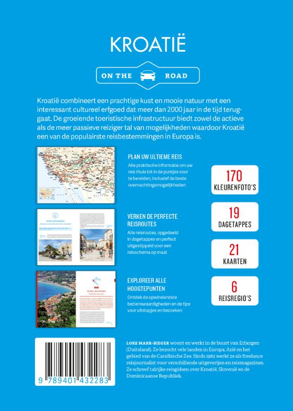 Achterkant van Lannoo's Autoboek - Kroatië on the road