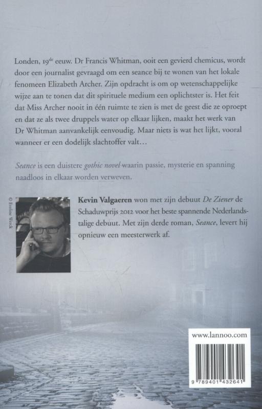 Achterkant van Seance