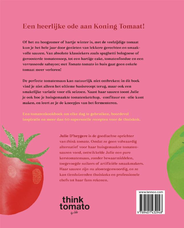 Achterkant van Tomato tomato