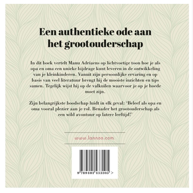 Achterkant van Het kleine grootouderboek