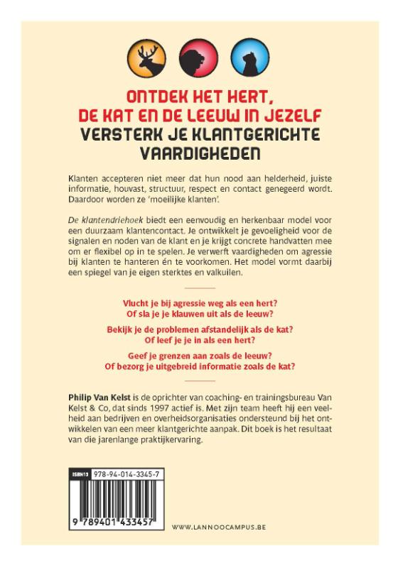 Achterkant van De klantendriehoek