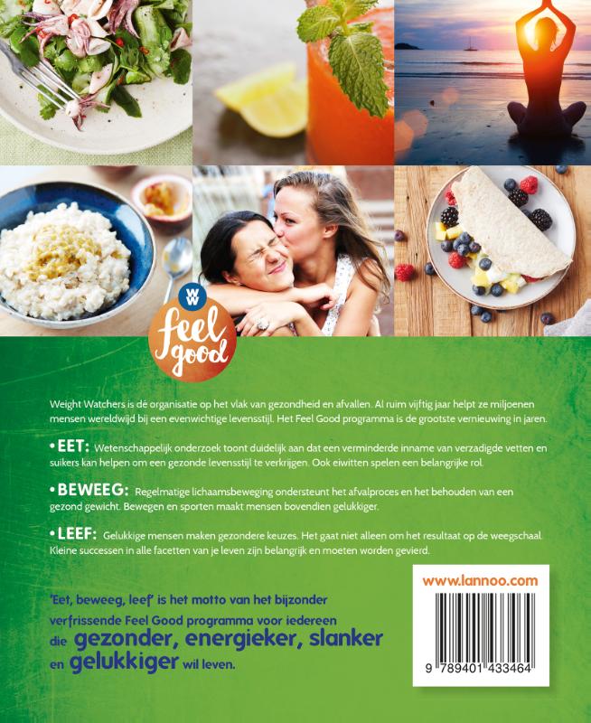 Achterkant van Feel good met Weight Watchers