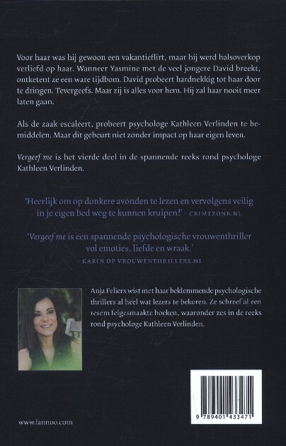 Achterkant van Vergeef me