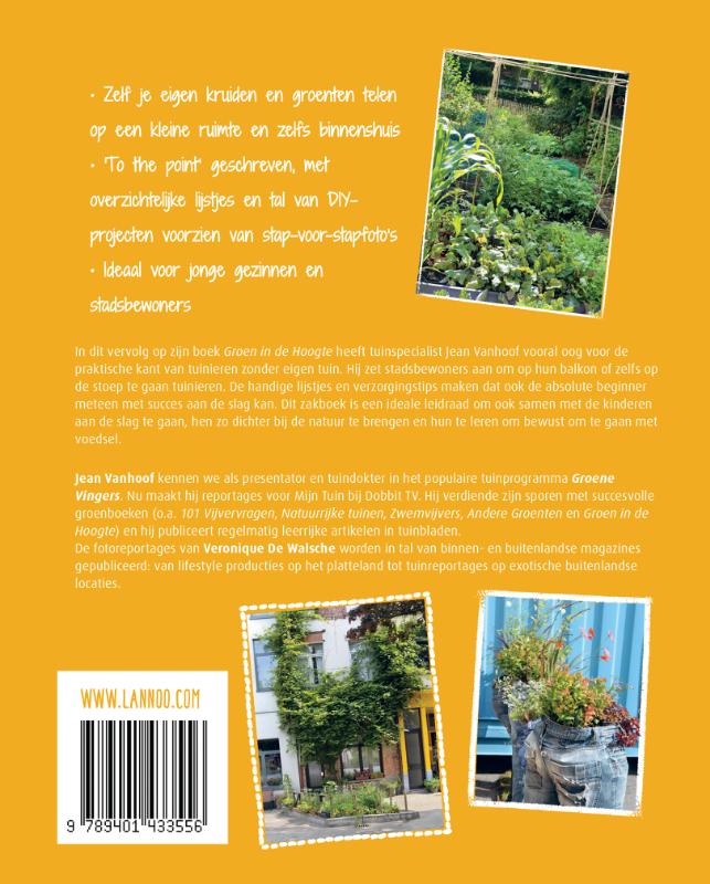 Achterkant van Zakboek voor de stadstuinier