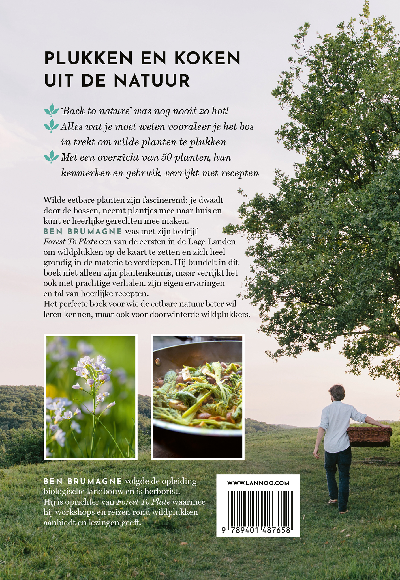 Achterkant van Het Wildplukboek