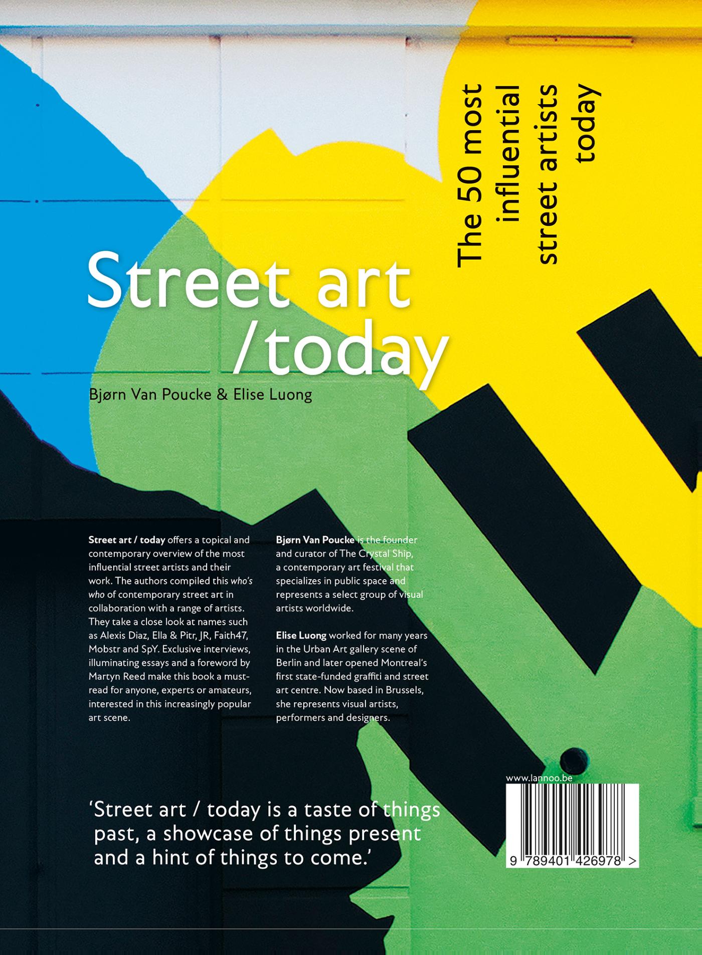 Achterkant van Street art today (E-boek - ePub-formaat)
