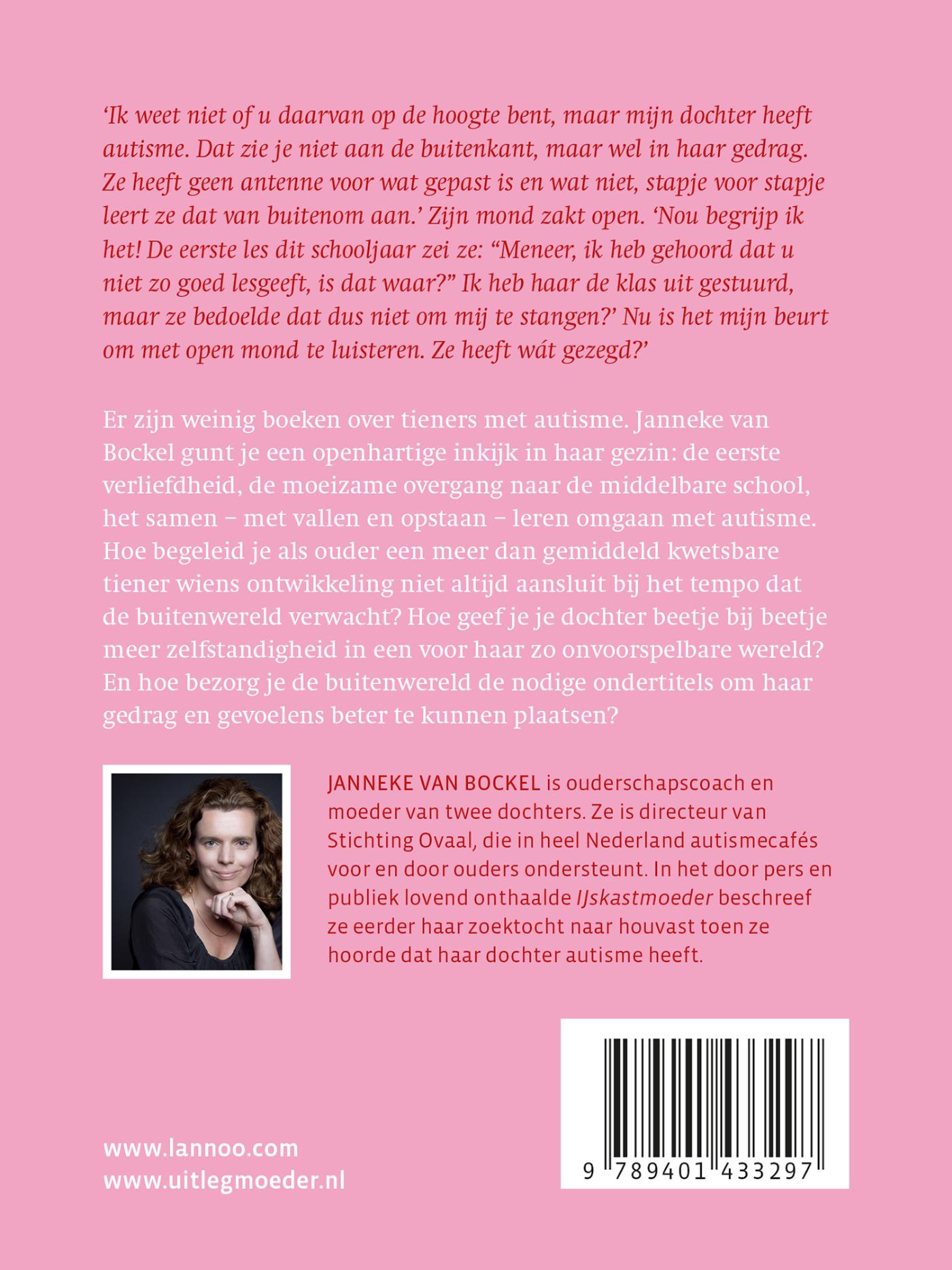 Achterkant van Uitlegmoeder