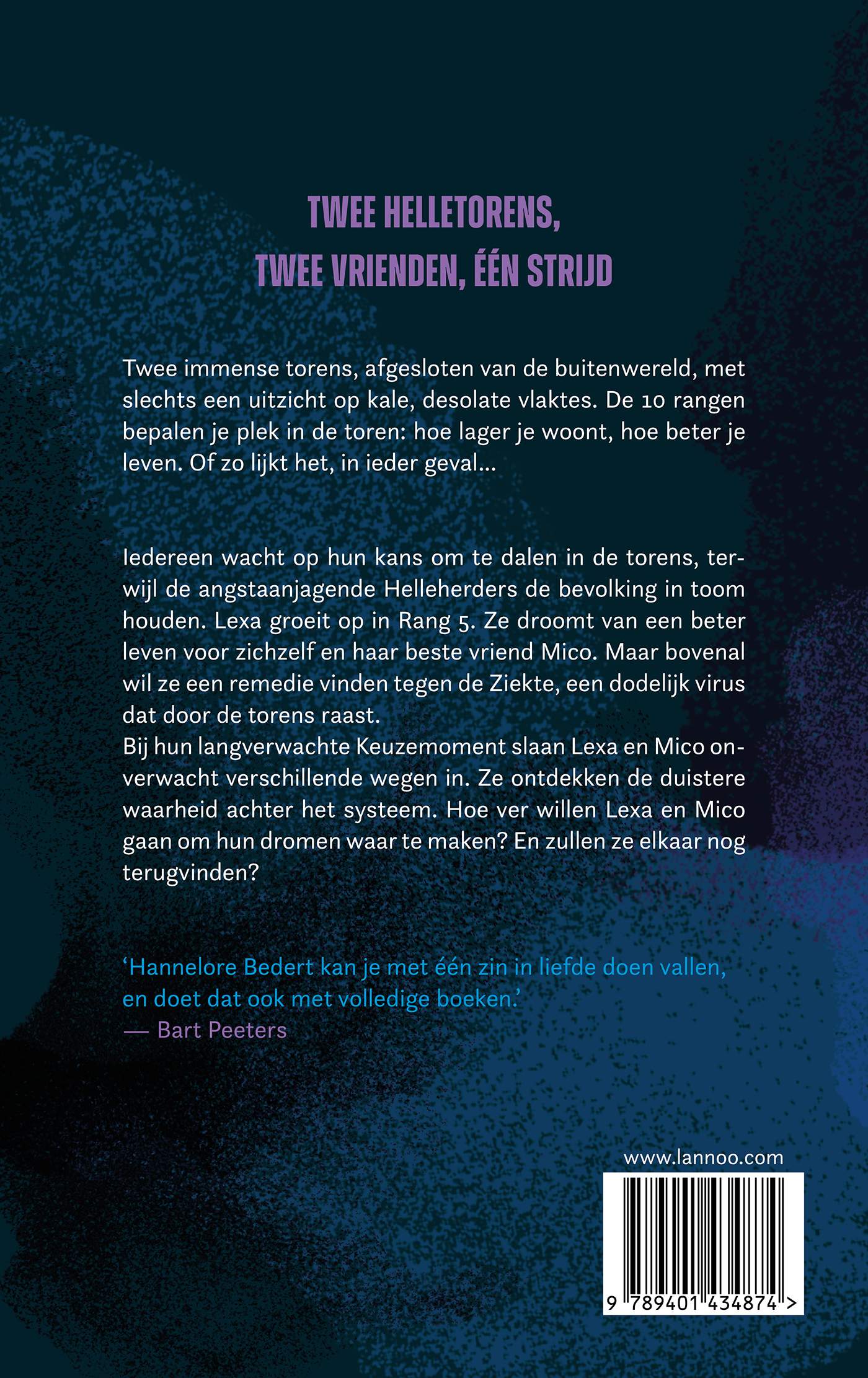 Achterkant van Tweelingbloed