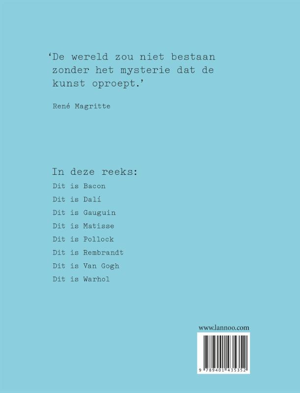 Achterkant van Magritte