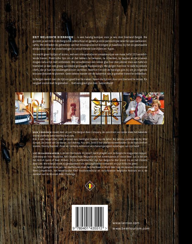 Achterkant van Het Belgisch Bierboek