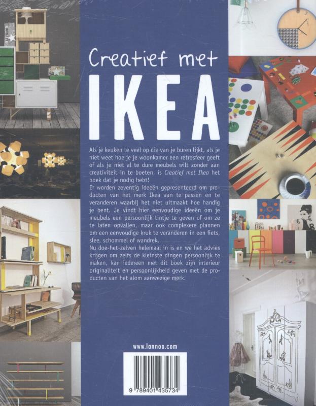 Achterkant van Creatief met IKEA
