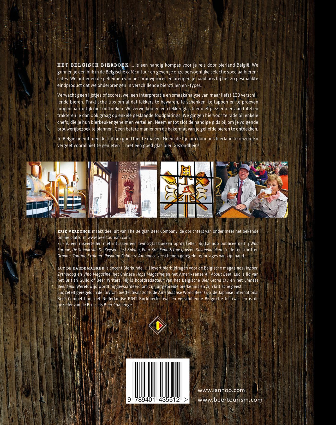 Achterkant van Het Belgisch bierboek