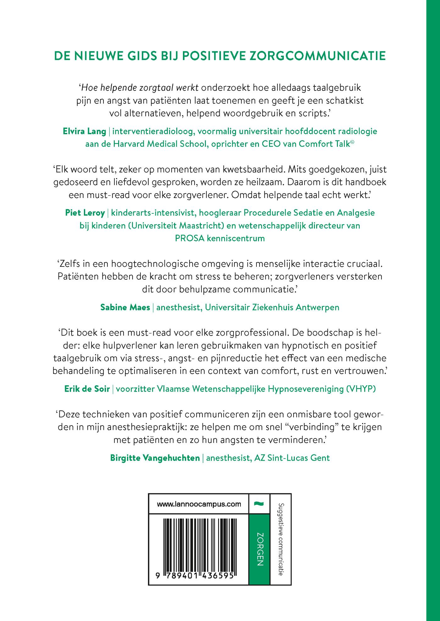 Achterkant van Hoe helpende zorgtaal werkt