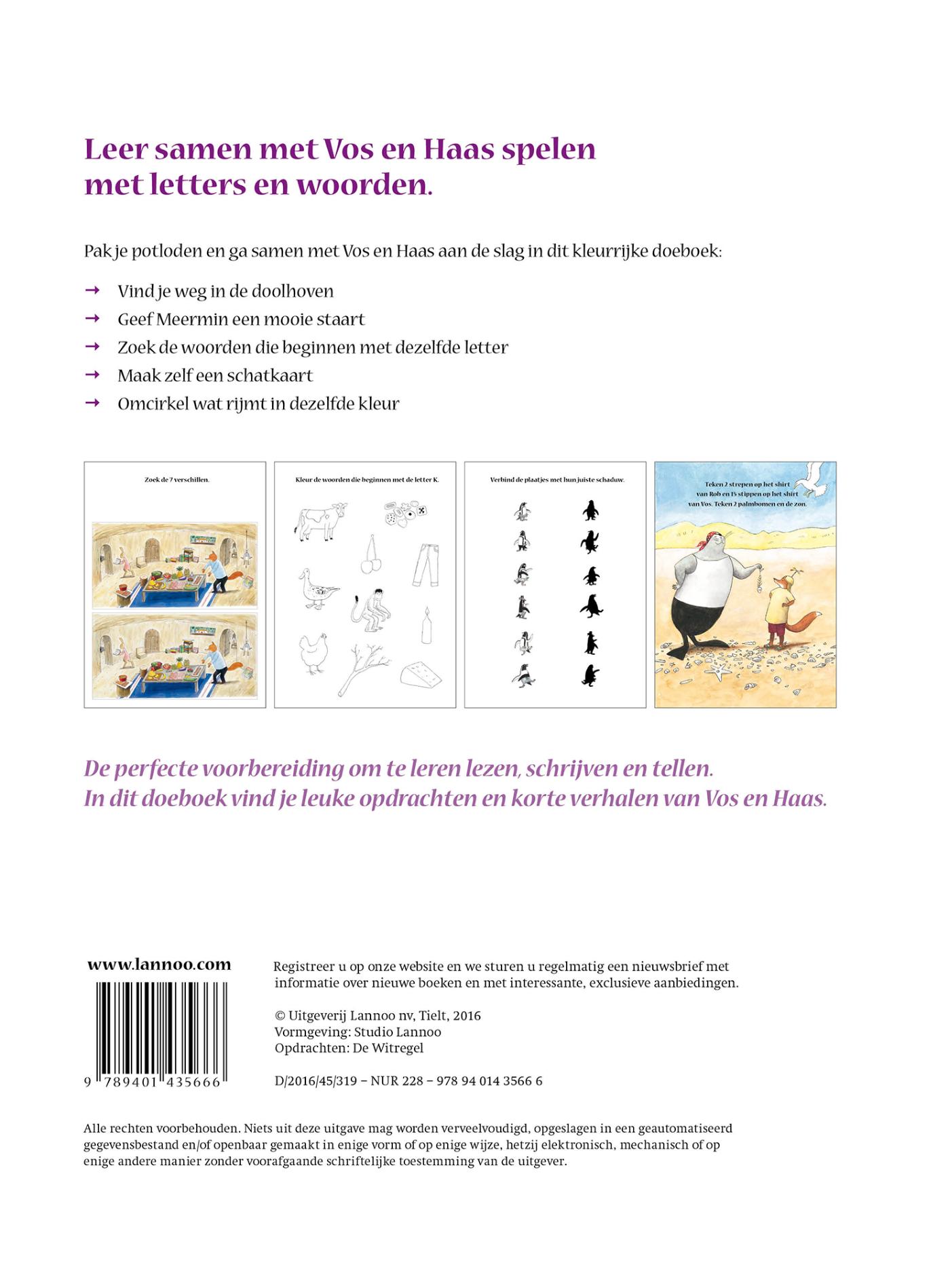 Achterkant van Vos en Haas doeboek (E-boek - ePub-formaat)