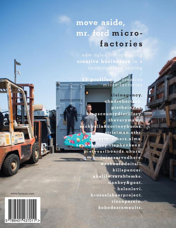 Achterkant van move aside, Mr. ford microfactories