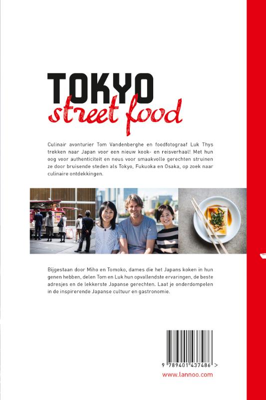 Achterkant van Tokyo Street Food