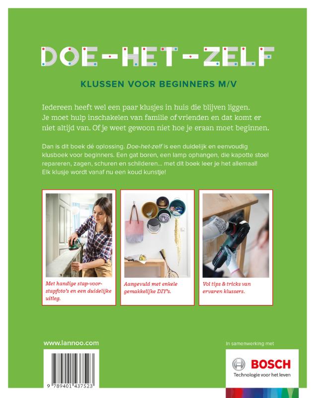 Achterkant van Doe het zelf