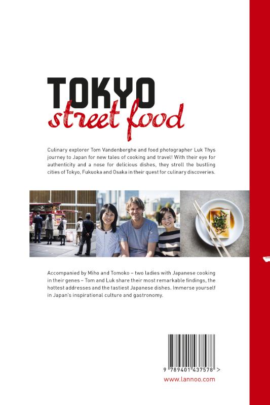 Achterkant van Tokyo Street Food