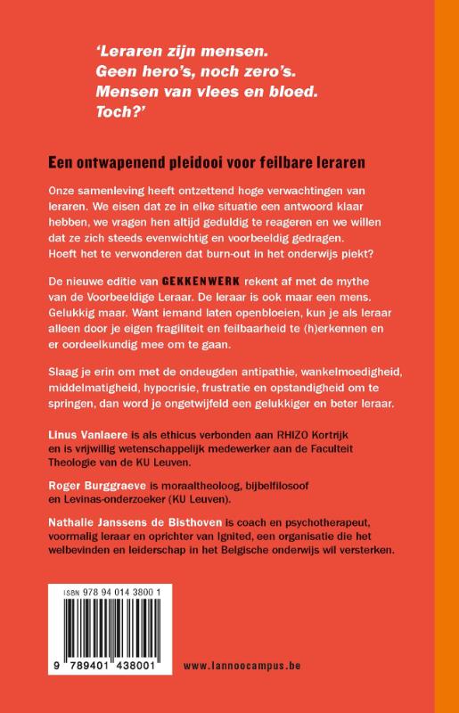 Achterkant van Gekkenwerk