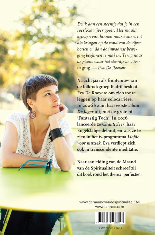 Achterkant van Ik is perfect