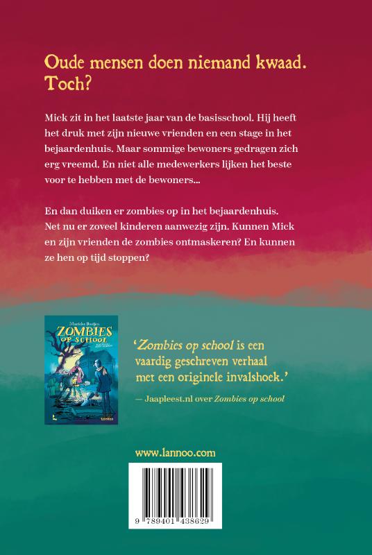 Achterkant van Zombies undercover