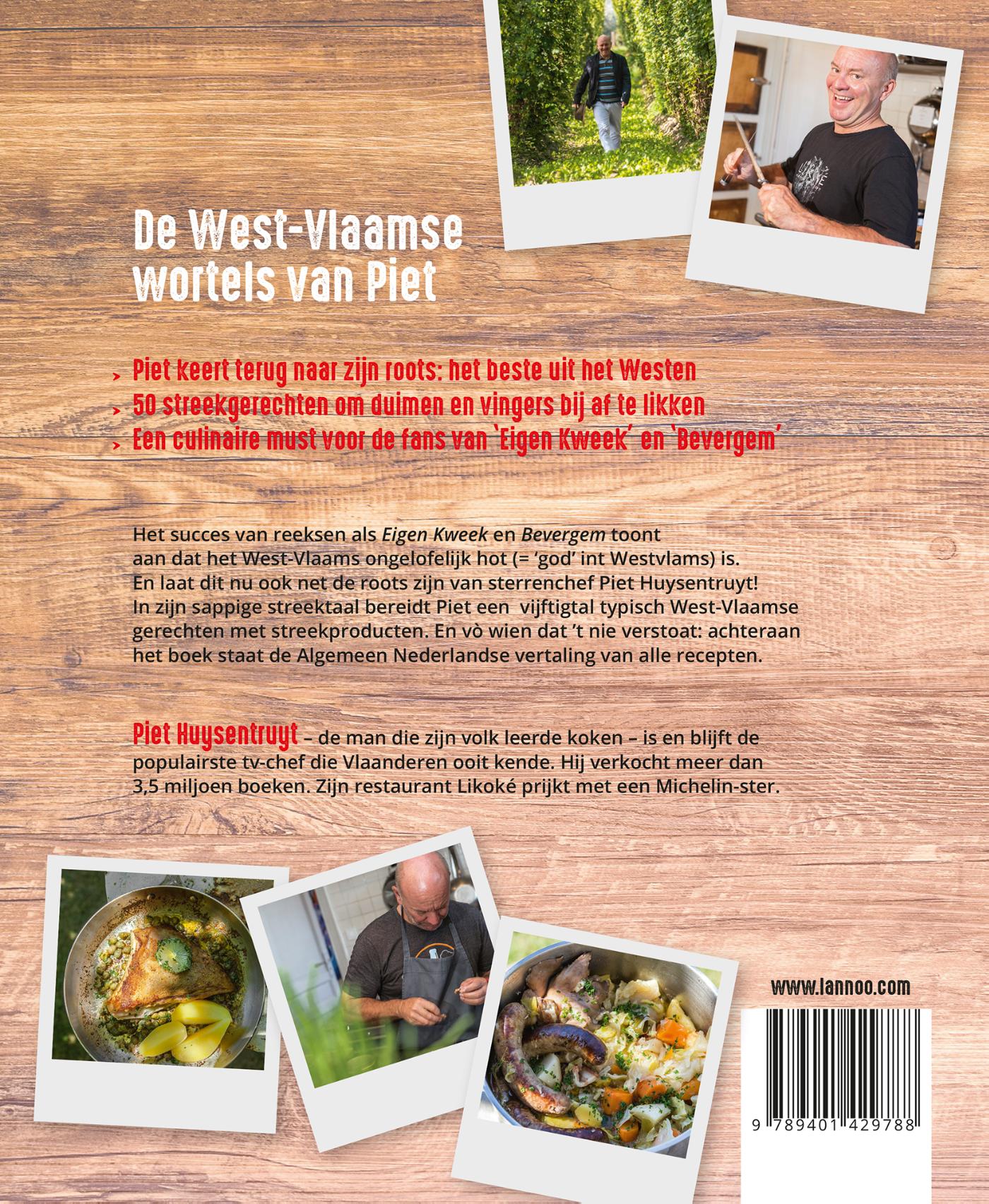 Achterkant van Piet int Westvlams (E-boek)
