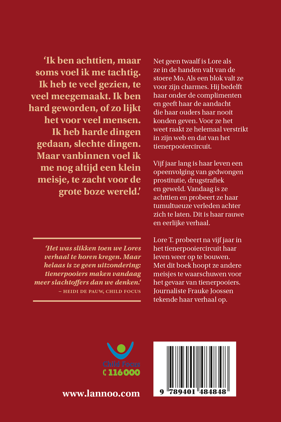 Achterkant van Sterke meisjes huilen niet