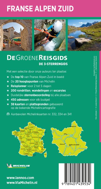 Achterkant van Franse Alpen Zuid