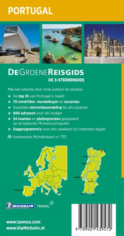 Achterkant van Portugal