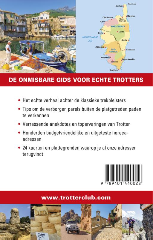 Achterkant van Corsica