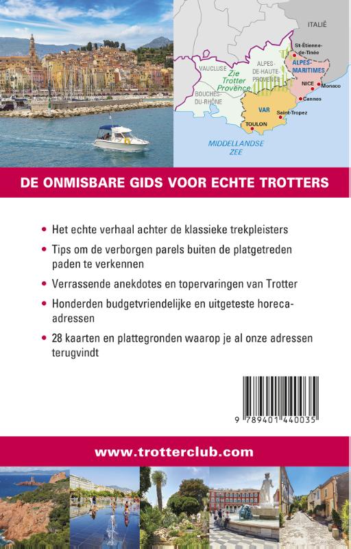 Achterkant van Côte d'Azur