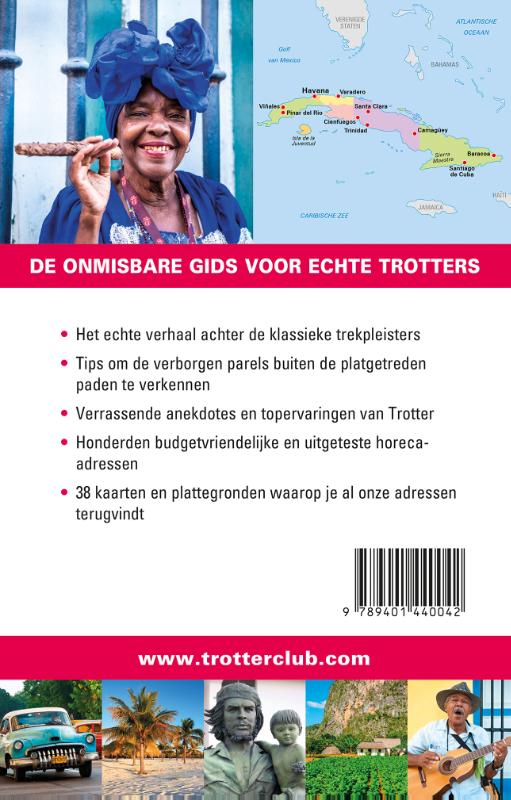 Achterkant van Trotter Cuba