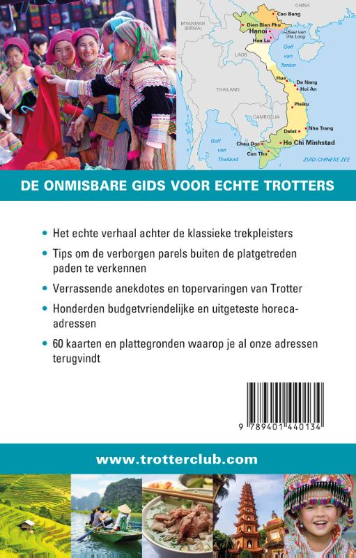 Achterkant van Trotter Vietnam