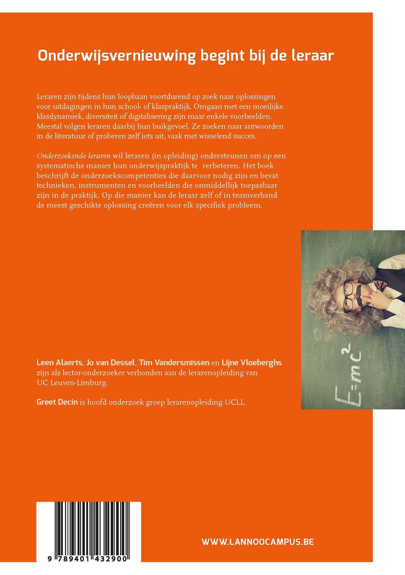 Achterkant van Onderzoekende leraren - EBSCO
