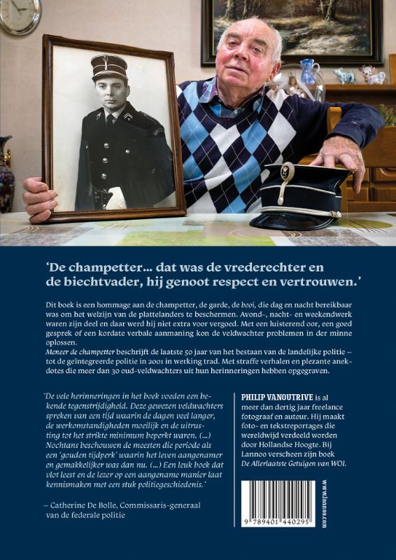 Achterkant van Meneer de champetter