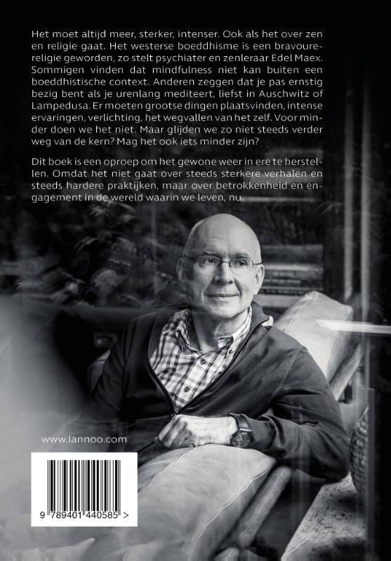 Achterkant van Pleidooi voor het gewone