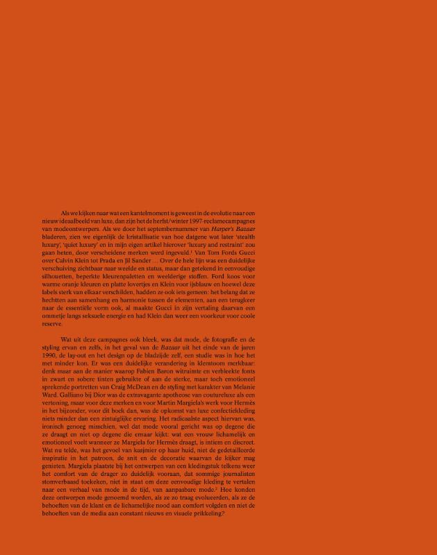 Achterkant van Margiela de Hermès jaren