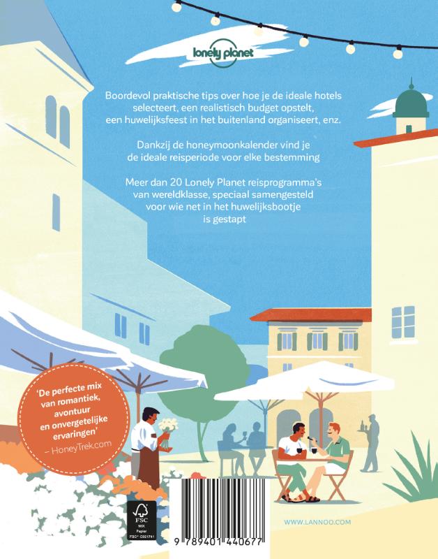 Achterkant van Het Honeymoon Handboek