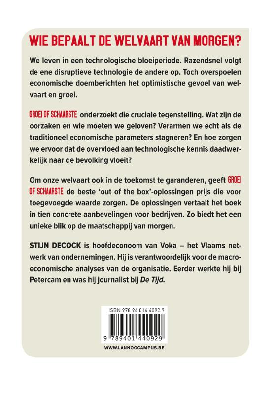 Achterkant van Groei of schaarste?