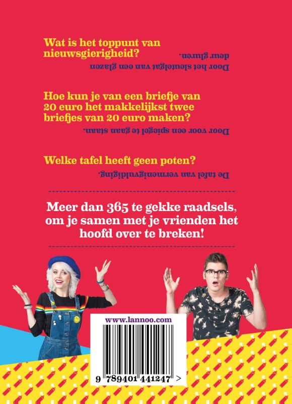 Achterkant van Het dikke Ketnet raadselboek