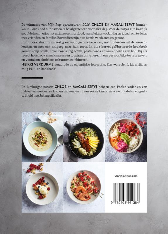 Achterkant van Bowl food
