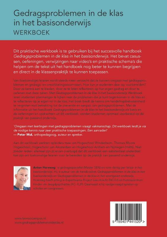 Achterkant van Werkboek