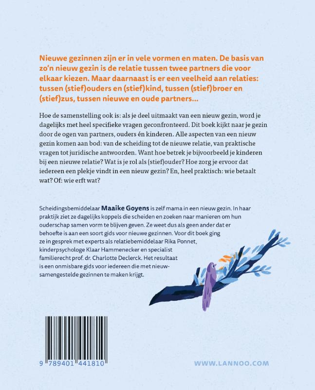 Achterkant van Eerste hulp bij je nieuwe gezin
