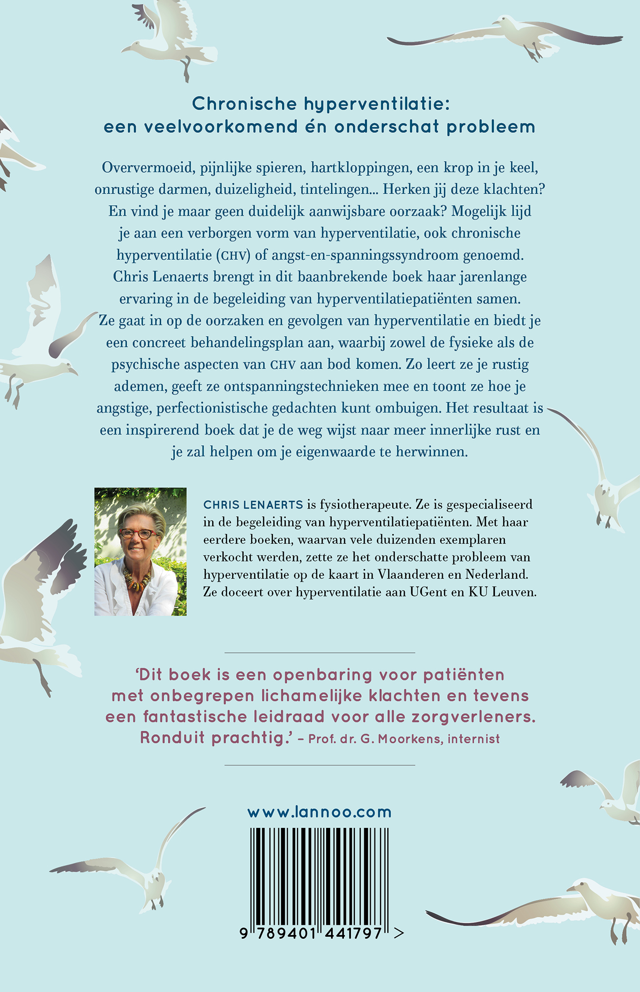 Achterkant van Hyperventilatie ontkracht